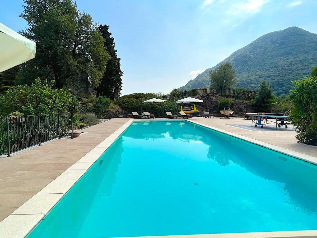 The Comfortable House With Big Pool In The Center Of Mergozzo Exterior photo